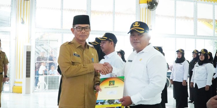 Bupati Langkat Tegaskan Profesionalisme ASN Lewat Pelantikan PPPK Tahap II
