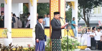 Pemko Binjai Gelar Apel Akbar Hari Santri Nasional Tahun 2025 Tingkat Provinsi Sumatera Utara