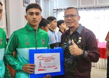 Pemko Binjai Sambut Atlet Berprestasi PON dan Lepas Atlet POPNAS 2025