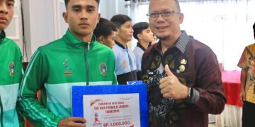 Pemko Binjai Sambut Atlet Berprestasi PON dan Lepas Atlet POPNAS 2025