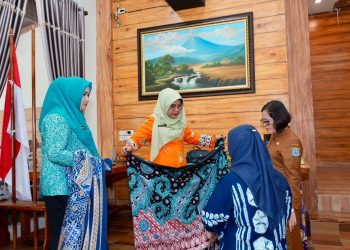 Dekranasda Kota Binjai Dorong UMKM Lewat Pelatihan Batik Motif Rambutan