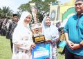 Wabup Tiorita Tutup MTQ 58 Langkat di Sawit Seberang, PT LNK Raih Juara Umum