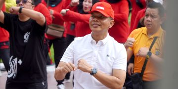 Gerak Jalan Santai Semarakkan HKN ke-61, Sekda Langkat Ajak Warga Hidup Sehat