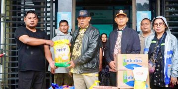 Bupati Langkat Syah Afandin Tinjau Langsung dan Salurkan Bantuan untuk Warga Terdampak Banjir