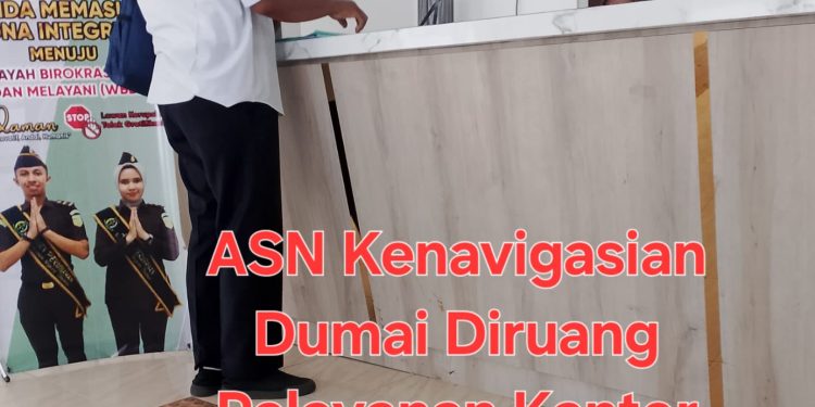Dua Pejabat Penting Distrik Navigasi Dumai Datangi Kejari Dumai
