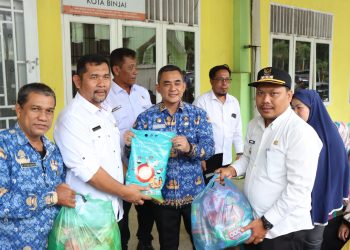 Pemko Binjai Terima Bantuan Logistik Kementan/Bapanas untuk Warga Terdampak Banjir