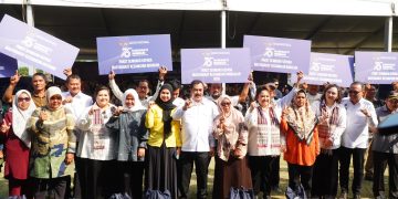 Bupati Syah Afandin Apresiasi Menteri Imigrasi dan Pemasyarakatan Salurkan 10 Ribu Paket Sembako di Langkat