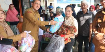 Pemko Binjai Salurkan Bantuan Logistik bagi Warga Terdampak Banjir di Kelurahan Mencirim