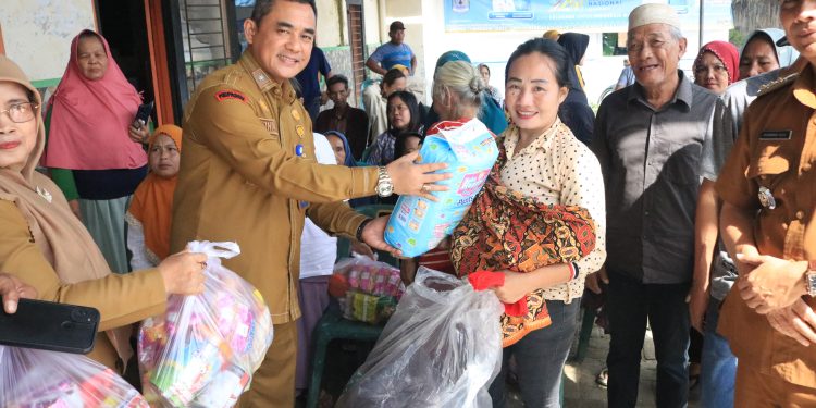 Pemko Binjai Salurkan Bantuan Logistik bagi Warga Terdampak Banjir di Kelurahan Mencirim