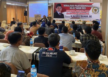 Sosialisasi Empat Pilar Kebangsaan, Nasril Ajak Generasi Muda Cintai Tanah Air dan Tumbuhkan Wirausaha Pemula
