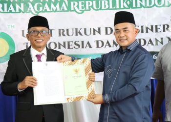 Peringatan Hari Amal Bakti ke-80 Kemenag RI di Binjai Diisi Pemberian Santunan Anak Yatim dan Dhuafa