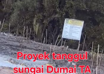 Proyek Strategis Pemko Dumai Meleset dari Jadwal