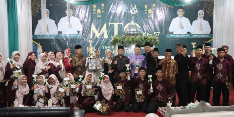 Kecamatan Binjai Utara Sukses Gelar MTQ ke-57, Kelurahan Damai Raih Juara Umum