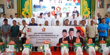 Hadiri HUT Ke-18 Partai Gerindra, Syah Afandin Tegaskan Dukungan Penuh Program Presiden Prabowo