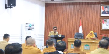 Penandatanganan Perjanjian Kinerja, Wali Kota Binjai Dorong Inovasi dan Efisiensi OPD