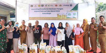 Perkuat Ketahanan Pangan, Pemko Binjai Mulai Distribusi Bantuan Beras dan Minyak Goreng