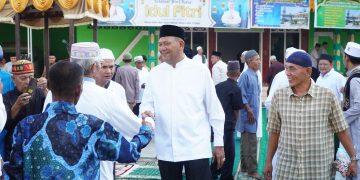 Sholat Ied 1447H, Bupati Syah Afandin, Wabup Tiorita dan Sekda Amril Menyapa Tiga Wilayah
