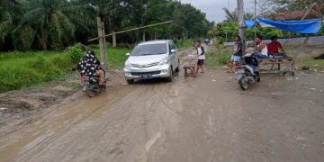 Bupati Langkat Siapkan 7,1 M untuk Perbaikan Jalan Kecamatan Secanggang, Syah Afandin : Rampung 2026 