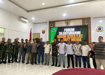 Dandim 0203/Langkat Gelar Silaturahmi dengan Insan Pers di Bulan Ramadan