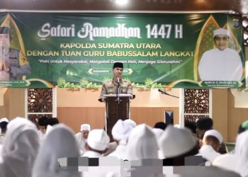 Wakapoldasu Gelar Safari Ramadan di Besilam Langkat 