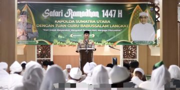 Wakapoldasu Gelar Safari Ramadan di Besilam Langkat 