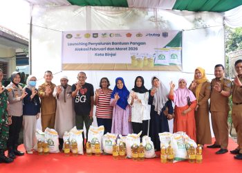Perkuat Ketahanan Pangan, Pemko Binjai Mulai Distribusi Bantuan Beras dan Minyak Goreng