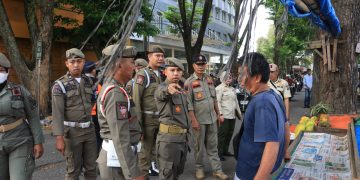 Penertiban PKL di Jalan Olahraga, Pemko Binjai Kembalikan Fungsi Ruang Terbuka Hijau