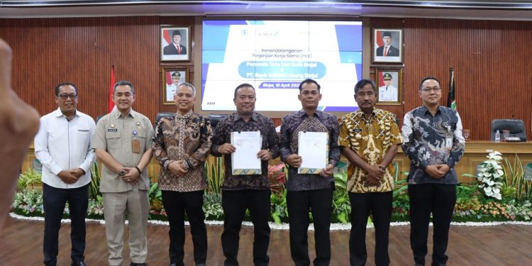 Pemko Binjai Dukung Kerja Sama Bank Sumut dan Perumda Tirtasari Tingkatkan Layanan Publik