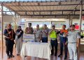 PT Jasa Raharja Serahkan Bantuan Palang Pintu Perlintasan Kereta Api di Kota Binjai