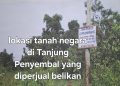 Tanah Negara Tanjung Penyembal Disorot, Dugaan Praktik Spekulan dan Mafia Agraria Mencuat