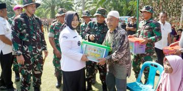 Wabup Langkat Tiorita Buka TMMD Ke-128 di Gebang, Wujudkan Akselerasi Pembangunan Desa