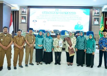 Ny. Endang Syah Afandin Sambut Supervisi PKK Provsu, Perkuat Peran Kader di Desa