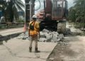 BBJN Riau Menggesa Rekonstruksi Jalan Nasional Simpang Batang Rohil–Dumai