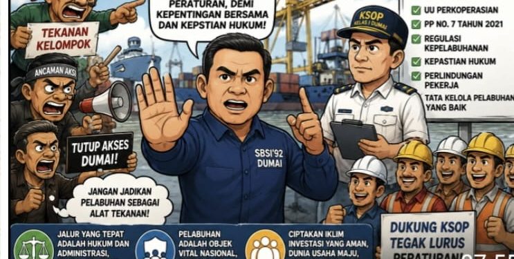 SBSI’92 Dumai: Jangan Takut Dengan Intervensi dan DukungbSikap KSOP Kelas I Dumai Tegak Lurus Peraturan