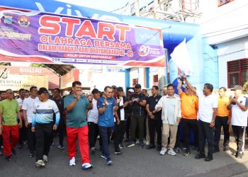 Polres Binjai Gelar Jalan Santai Hari Bhayangkara ke-80, Wujud Sinergi Polri dan Masyarakat