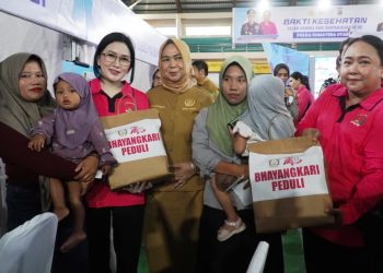 Wabup Tiorita Sambut Bhakti Kesehatan HUT Bhayangkara di Langkat