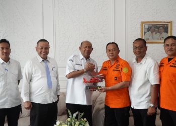Syah Afandin Raih Penghargaan Basarnas atas Penanganan Banjir Langkat