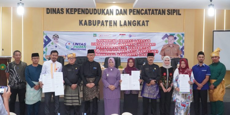 Plt. Bupati Tiorita Luncurkan Lintas Prima, Wujudkan Layanan Adminduk Cepat, Terintegrasi, dan Gratis