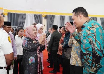 Plt. Bupati Tiorita Apresiasi Paskibraka Langkat, Tekankan Semangat dan Keteladanan