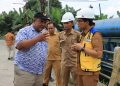 Wawako Binjai Tinjau Langsung Perbaikan Jalan Diponegoro