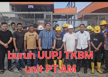 PT Agro Murni Diduga Picu Konflik Antarburuh, UUPJ TKBM Gelar Aksi Demo