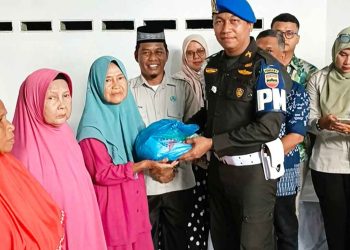 Kolaborasi Sosial Belawan Berkah Bersama Subdenpom I/5-1 Belawan “Membangun Sinergitas Dan Kepedulian Sosial”