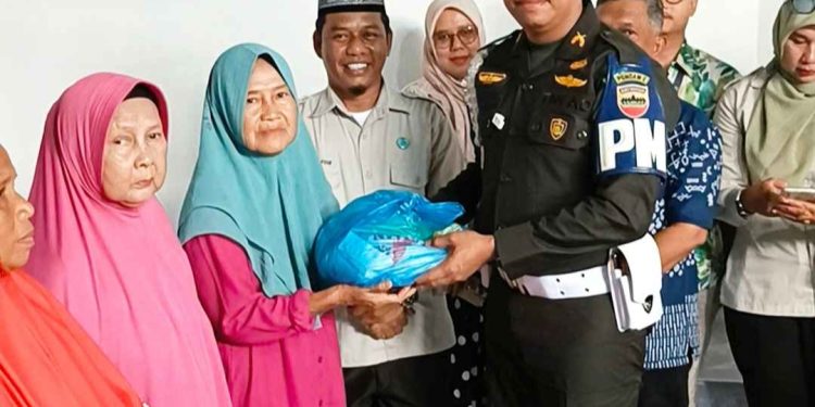 Kolaborasi Sosial Belawan Berkah Bersama Subdenpom I/5-1 Belawan “Membangun Sinergitas Dan Kepedulian Sosial”