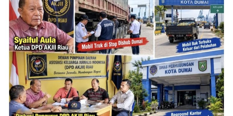 Viral Dugaan Kebocoran Retribusi Angkutan Barang, AKJI Riau dan GKPK-Nasional Desak Audit BPK