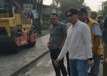 20 Tahun Rusak Parah, Jalan Gaharu Binjai Utara Akhirnya Diaspal