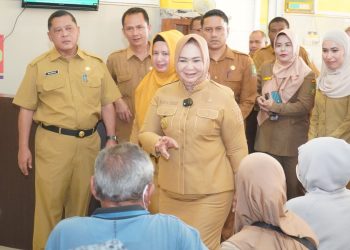Plt Bupati Tiorita Kawal Pembenahan RSUD Tanjung Pura, Disiplin dan Kebersihan Meningkat